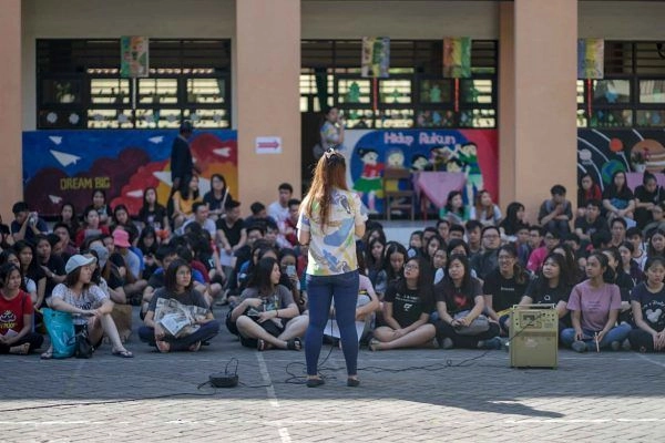 Artmosphere 2019: Serunya Menjadi Berkat Bagi Sesama Melalui Pembuatan Mural