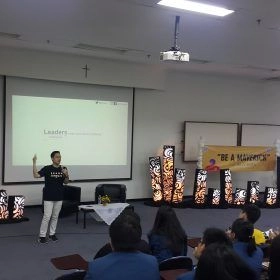 Seminar LKMM-TM: Billy Boen Ajarakan Cara Menjadi Pemimpin yang Baik