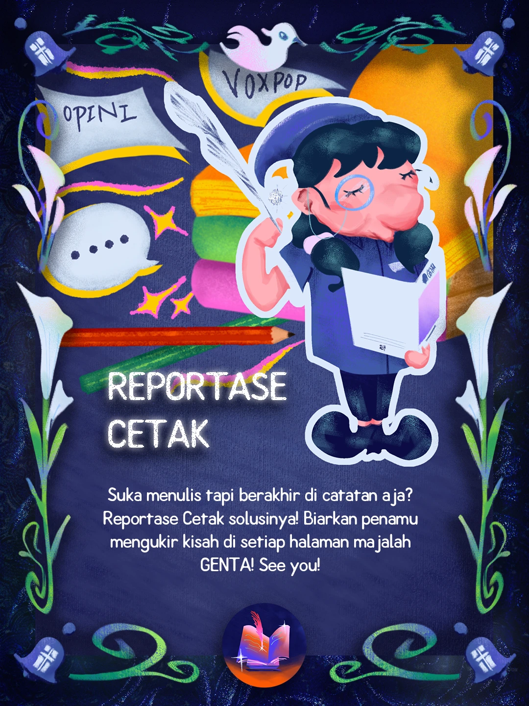 Poster Reportase Cetak
