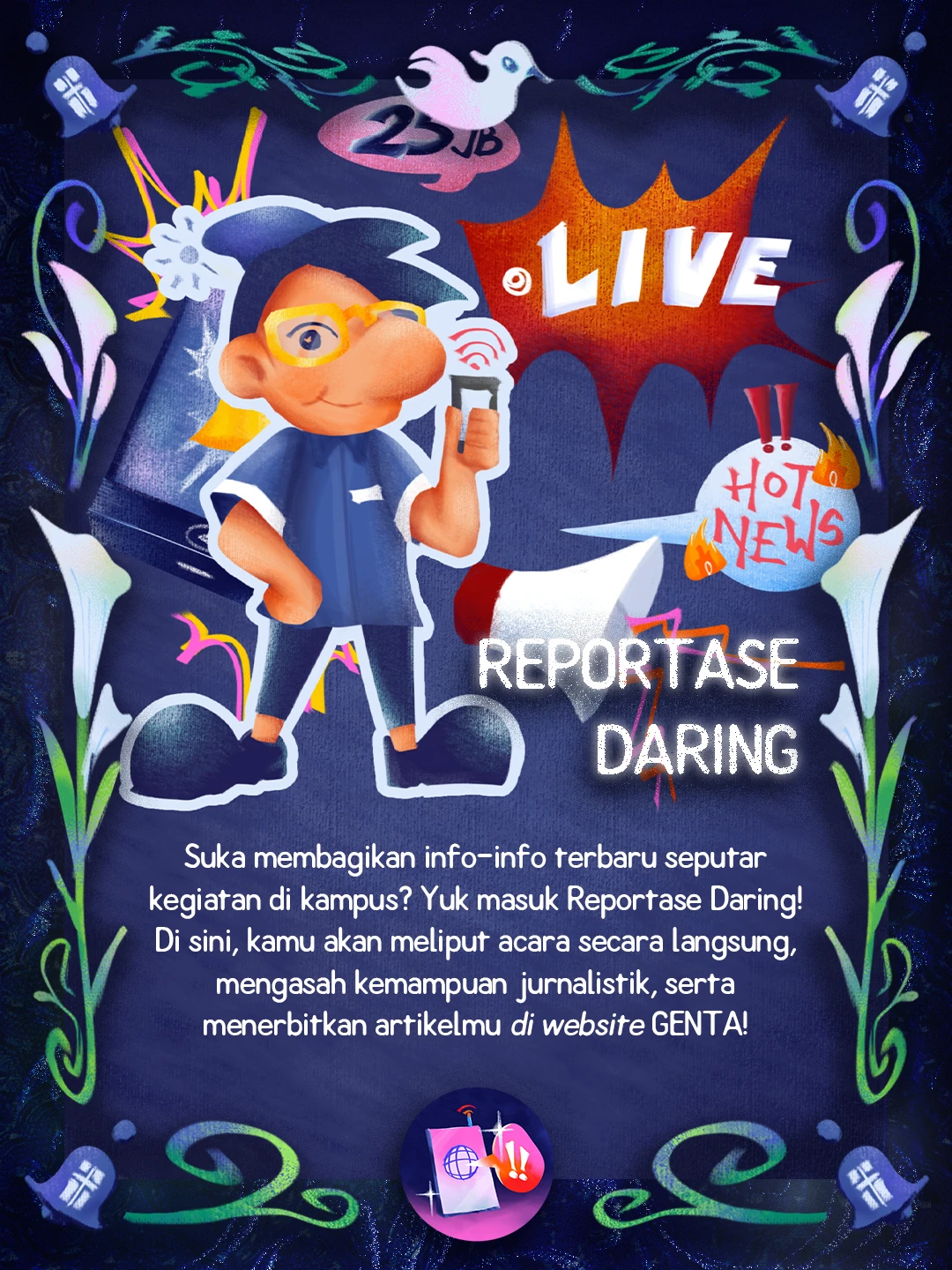 Poster Reportase Daring